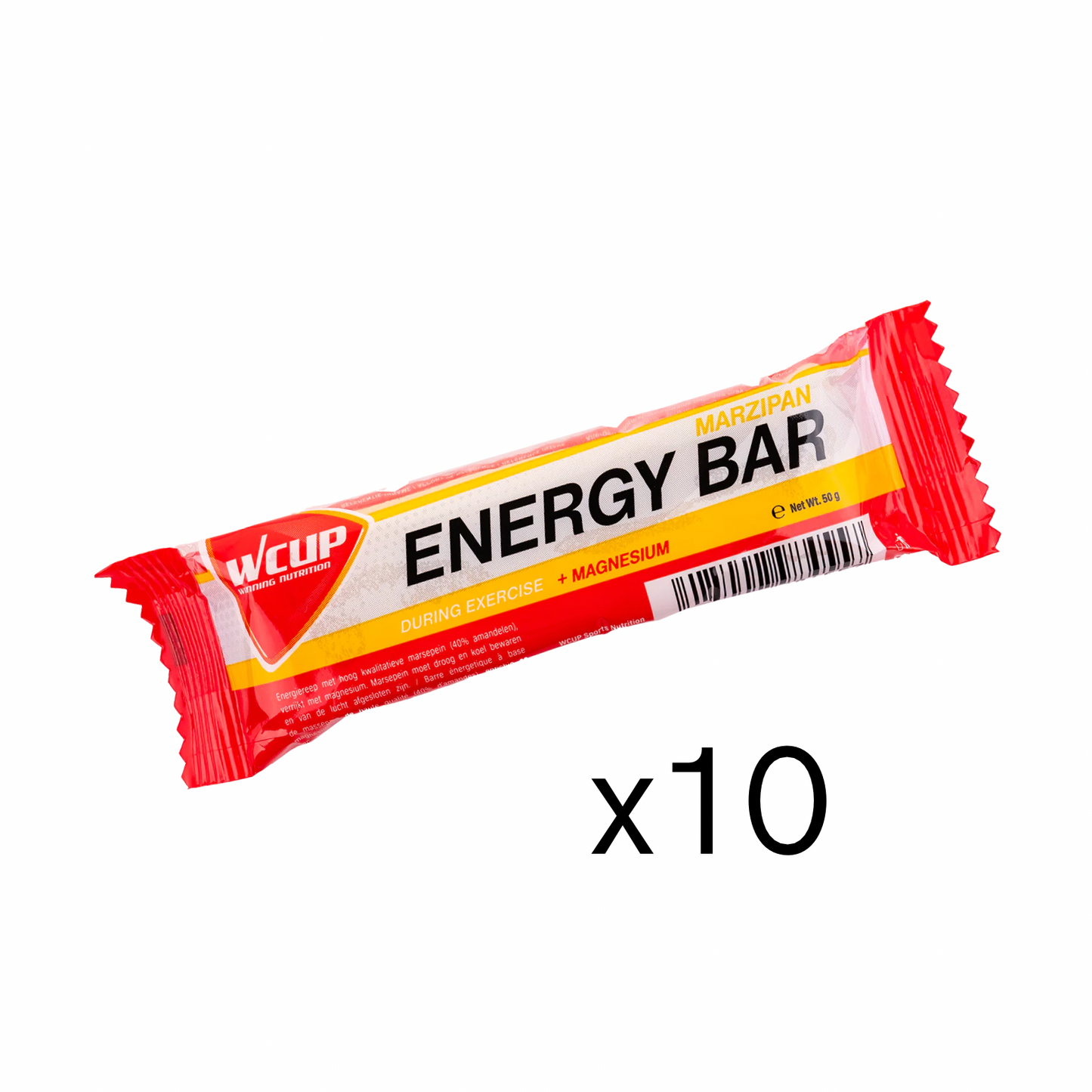 ENERGY BAR MARZIPAN - 50G x10