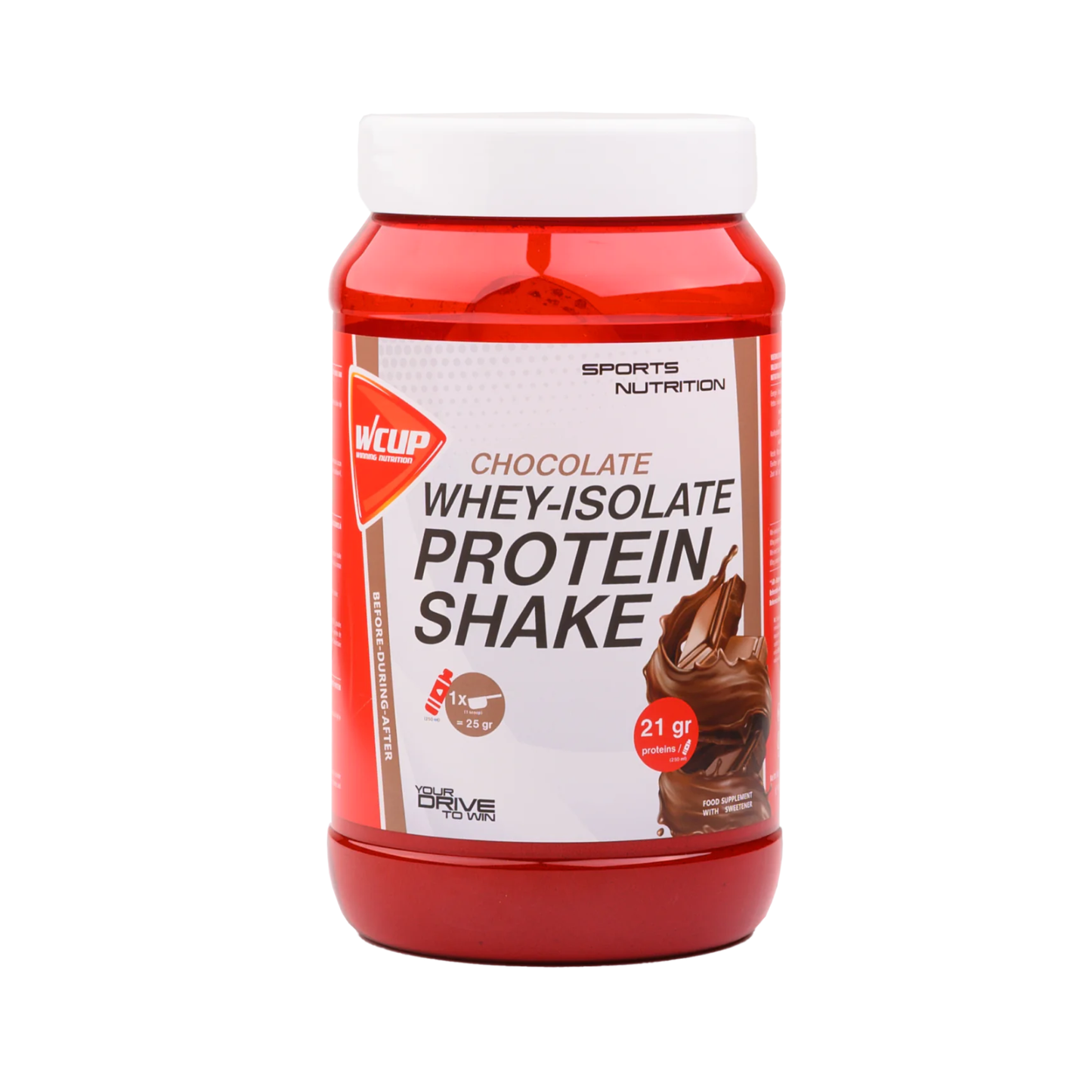 WHEY-ISOLATE PROTEIN SHAKE CHOCOLATE - 600G
