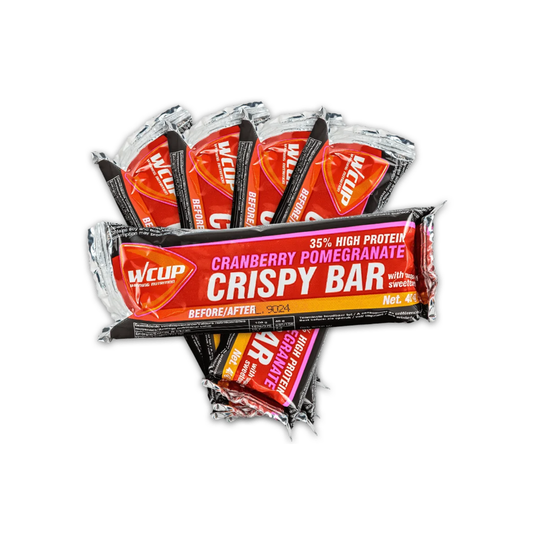 CRISPY BAR CRANBERRY & POMEGRANATE - 40G x10
