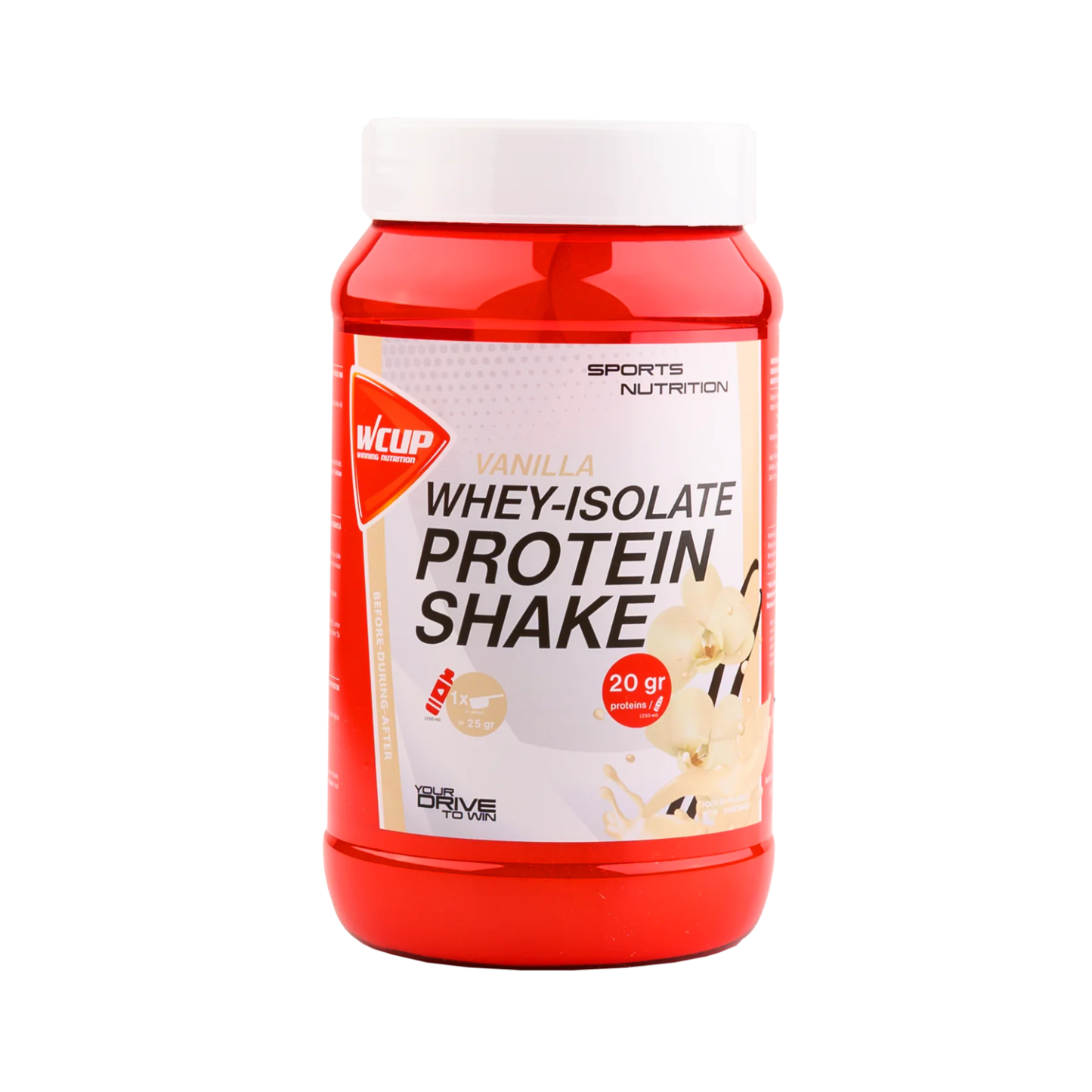 WHEY-ISOLATE PROTEIN SHAKE VANILLA - 600G